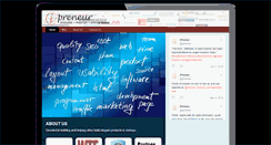 Desktop Screenshot of ipreneur.com