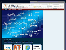 Tablet Screenshot of ipreneur.com